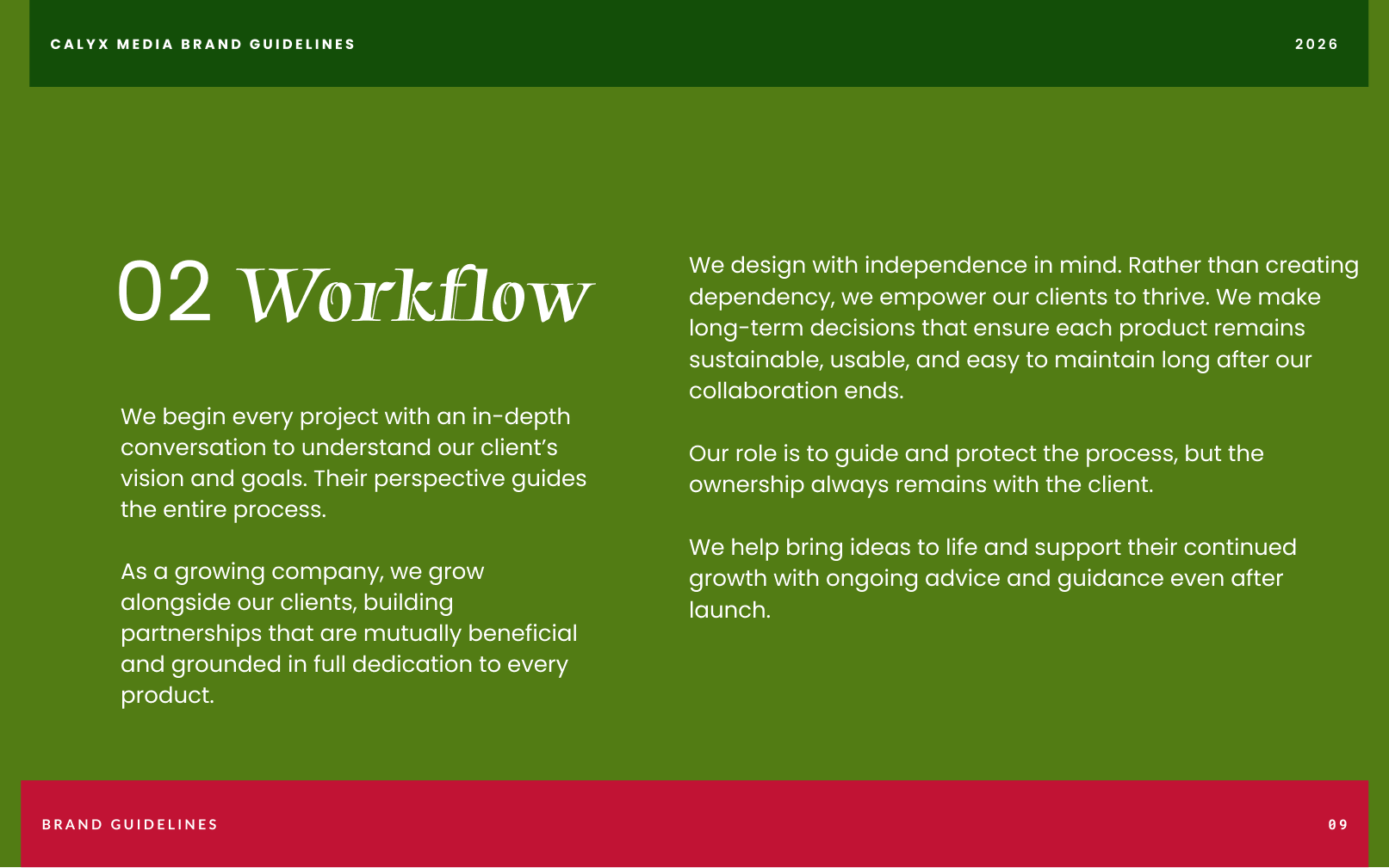 Brand guide semester 4 pagina 9